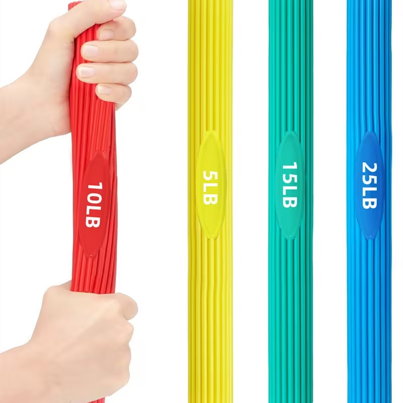 Yoga Fitness Bar - Flexible Resistance Bar – Wrist, Arm,