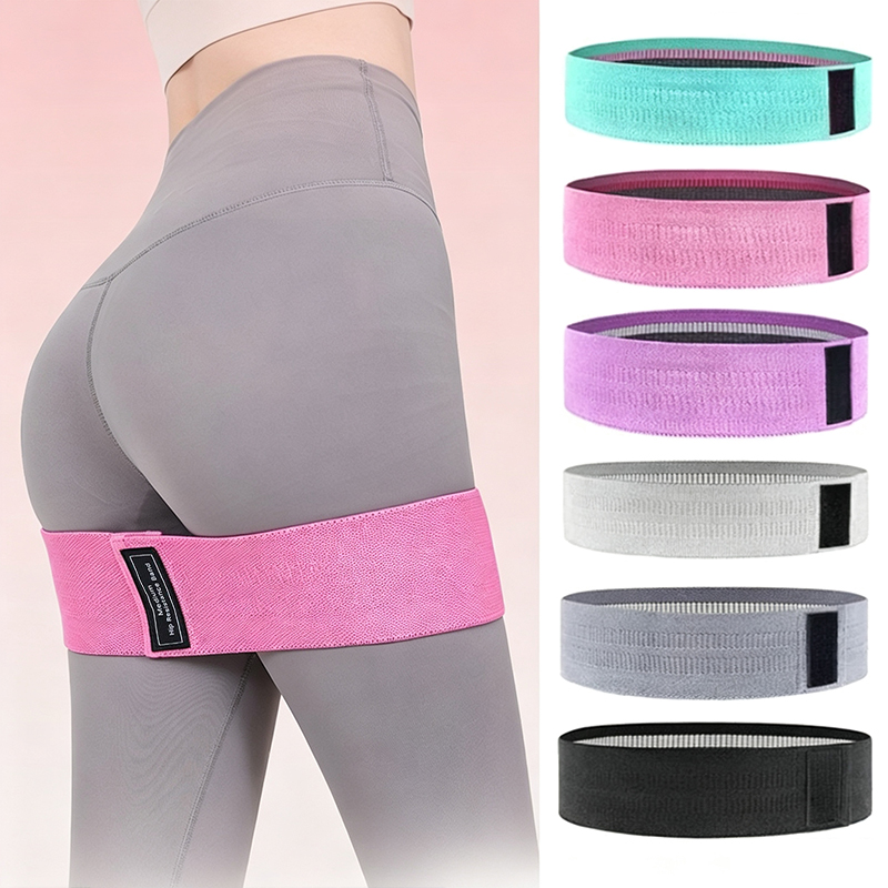 Yoga Fitness Class - 3PCS Fabric Resistance Bands for Pilates
