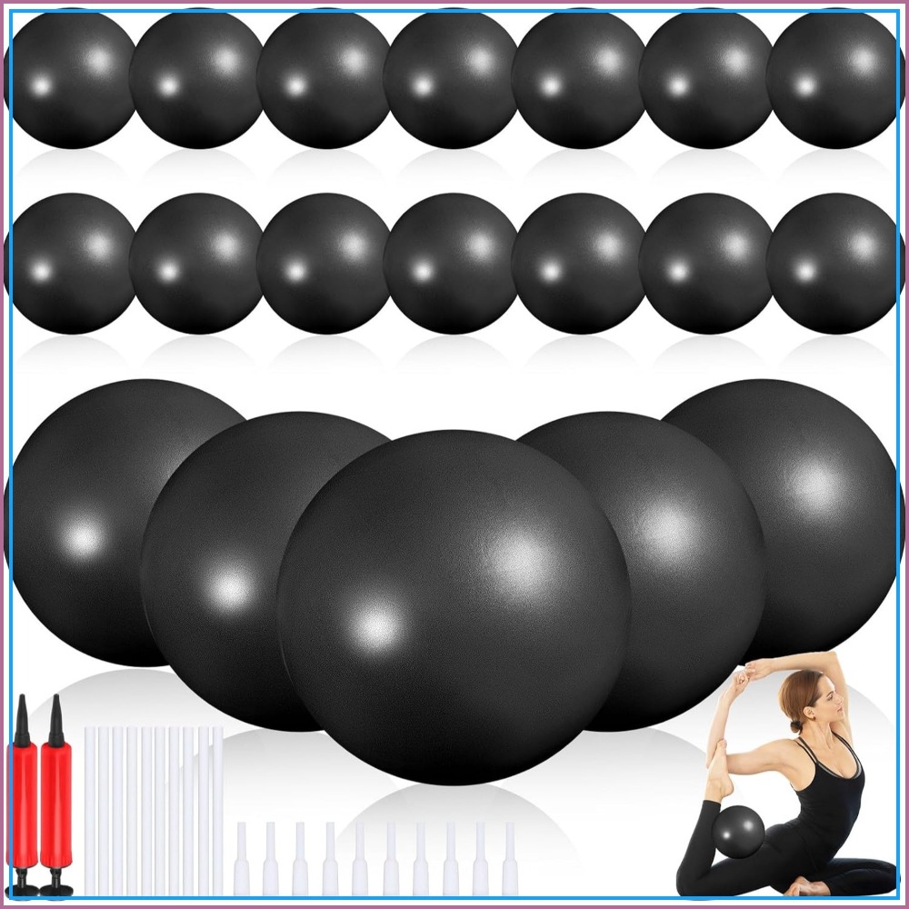Yoga Fitness Class - 20 Pcs 9 Inch Mini Yoga