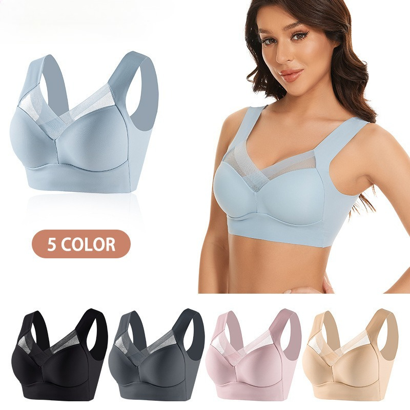Yoga Fitness Plus - L-6XL Plus Size Non-underwire Bra Sexy