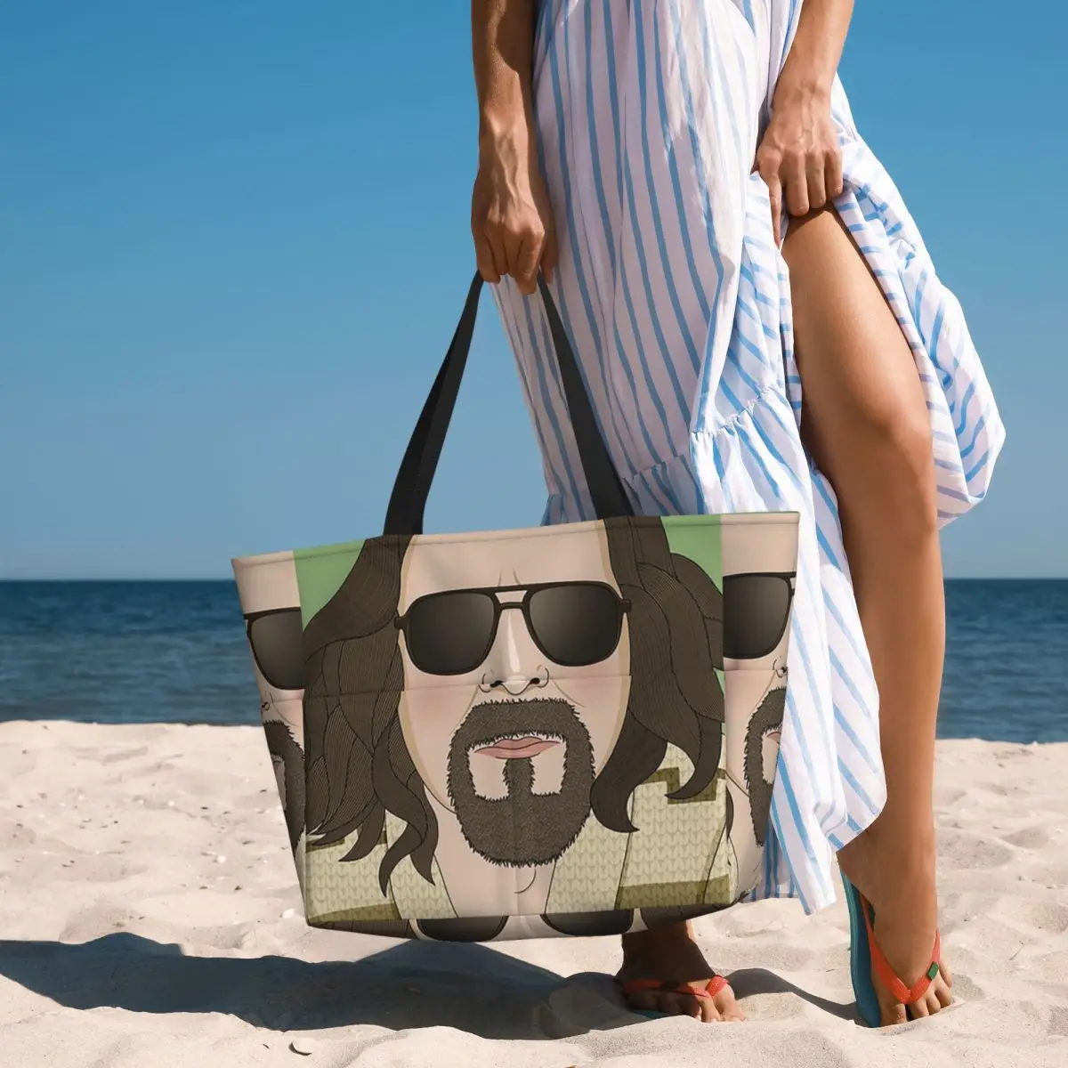 Yoga Fitness Dude - The Dude- The Big Lebowski Beach