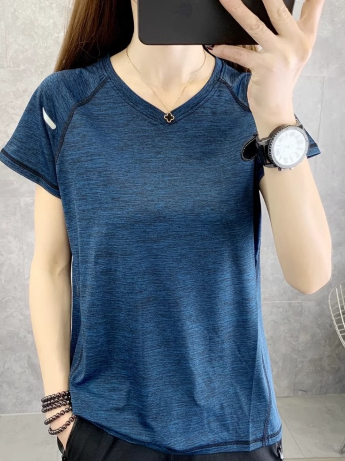 Yoga Fitness Plus - Quick Dry Short Sleeve T-Shirt Women's