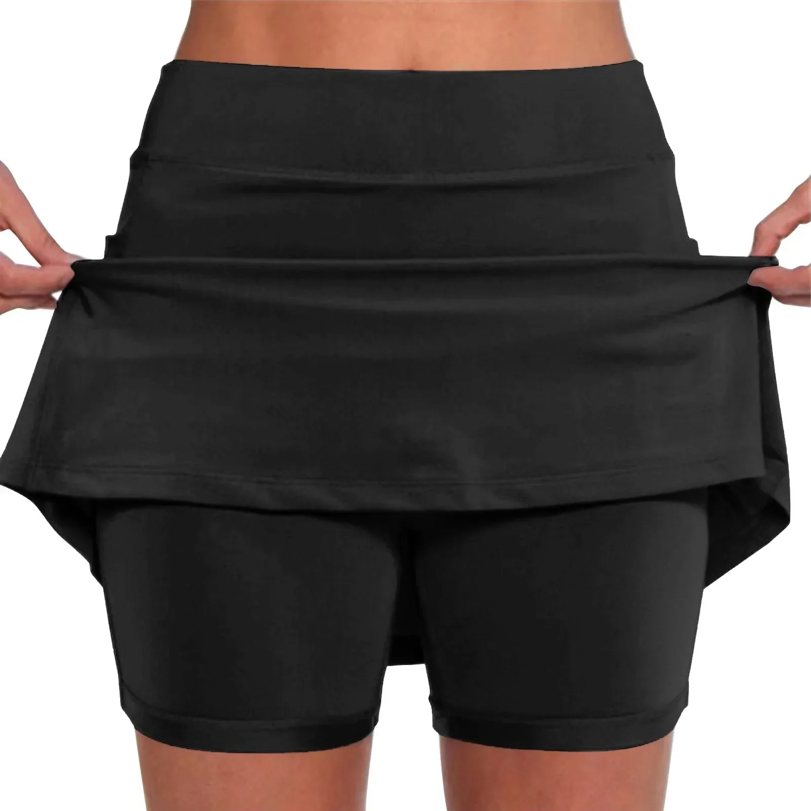 Yoga Fitness Plus - Plus Size Women's Summer Solid Color