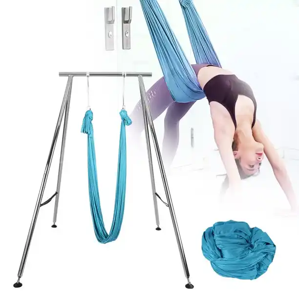 Foldable Portable Height Adjus - Yoga Swing Aerial recension och pris