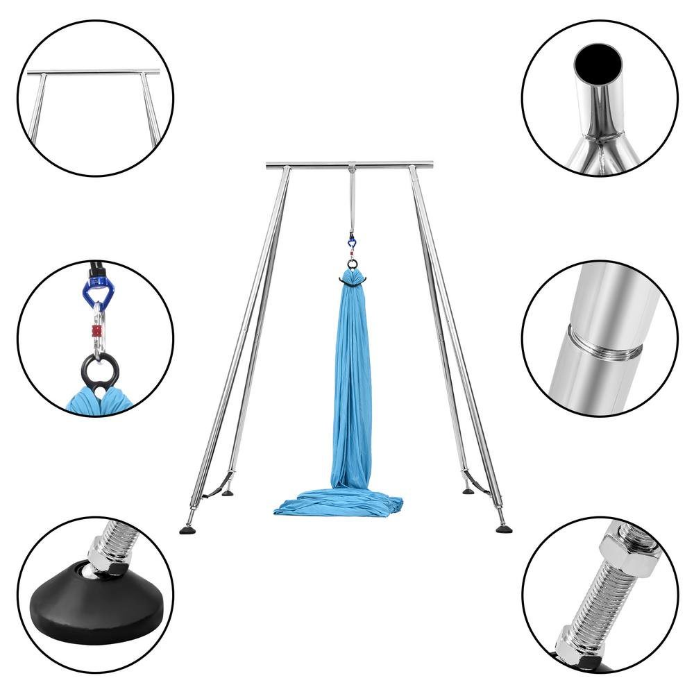 Foldable Portable Height Adjus - Yoga Swing Aerial recension och pris