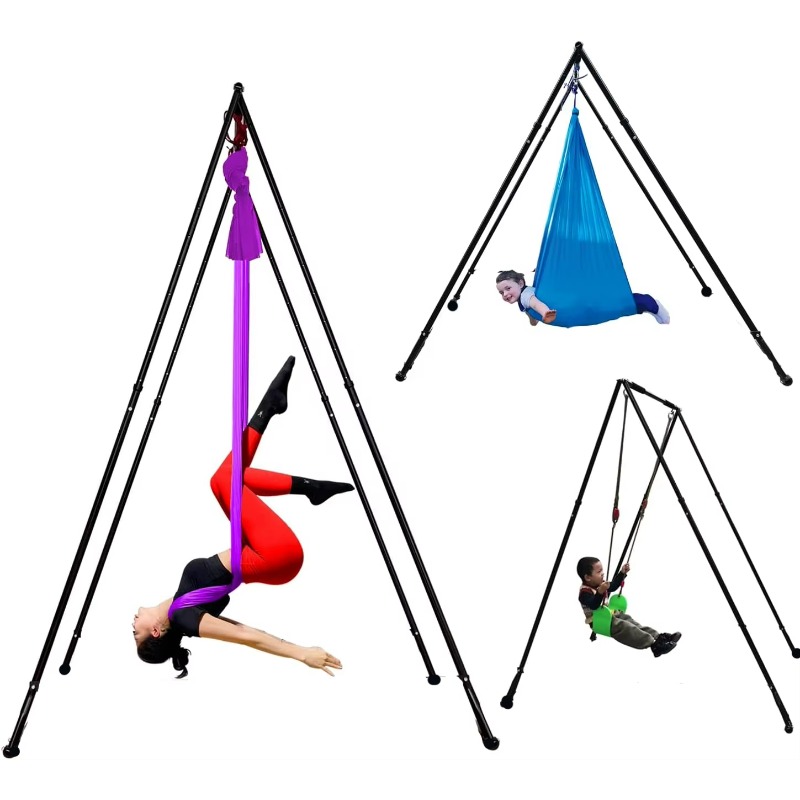 Foldable Portable Height Adjus - Yoga Swing Aerial recension och pris
