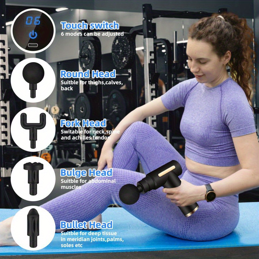 Mini Fascia Gun Deep Tissue Ma - Vibration Massage Gun recension och pris