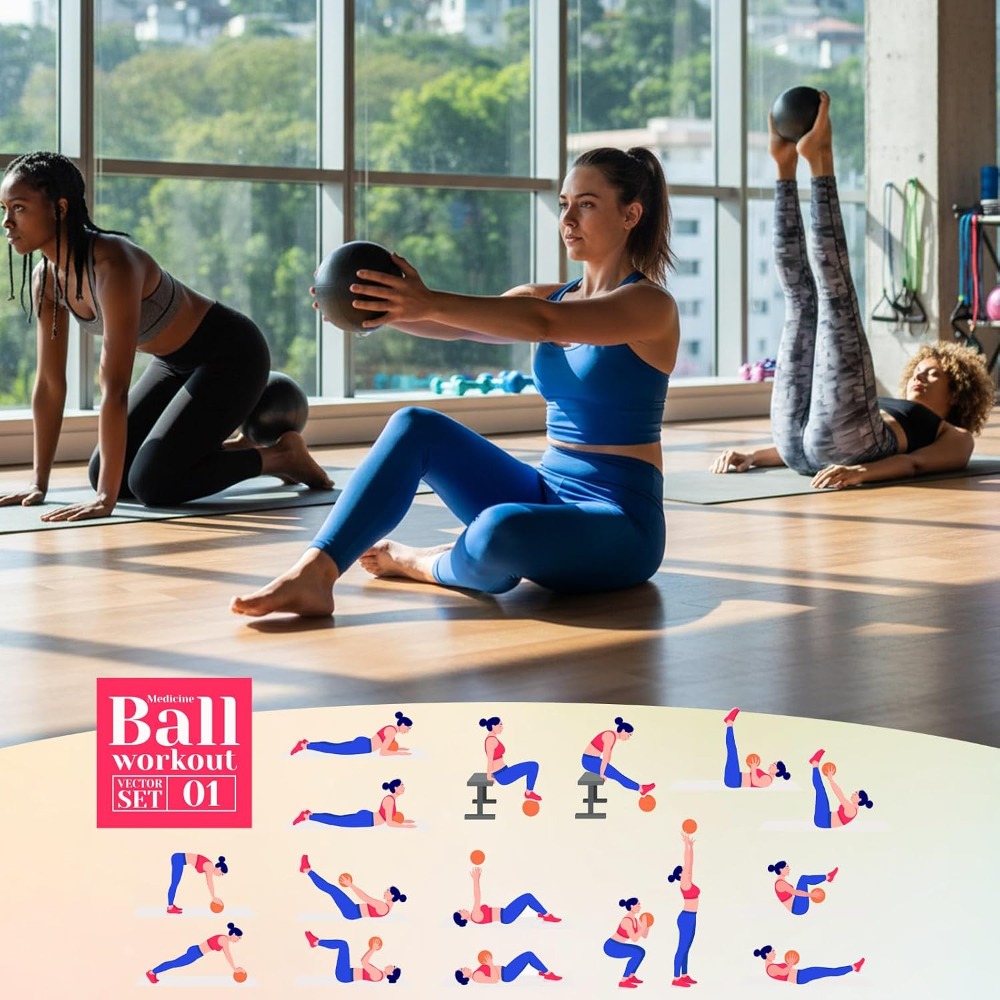 20 Pcs 9 Inch Mini Yoga Ball B - Yoga Fitness Class recension och pris