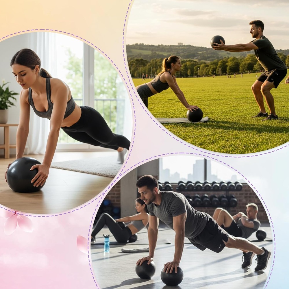 20 Pcs 9 Inch Mini Yoga Ball B - Yoga Fitness Class recension och pris