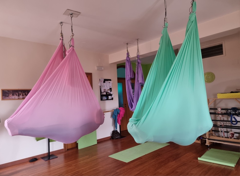 1-9m Aerial Yoga Hammock Fabri - Yoga Swing Aerial recension och pris