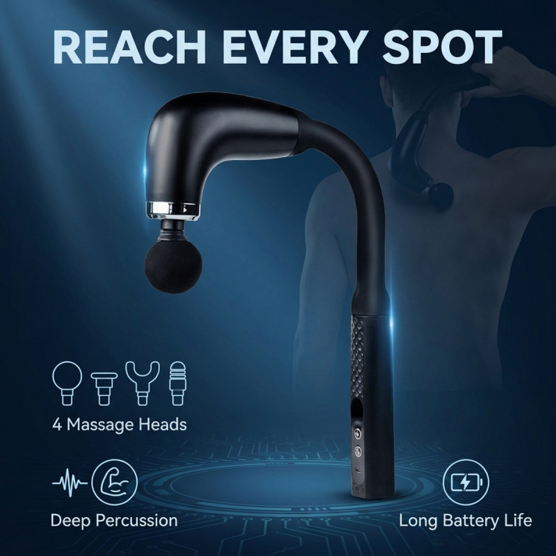 Electric Muscle Massage Gun wi - Vibration Massage Gun recension och pris