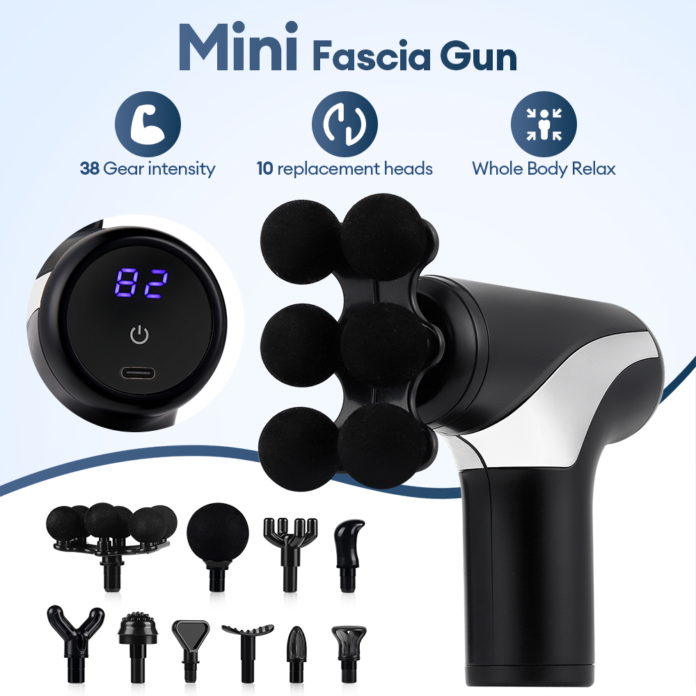 Portable Massage Gun 38 Gears  - Vibration Massage Gun recension och pris