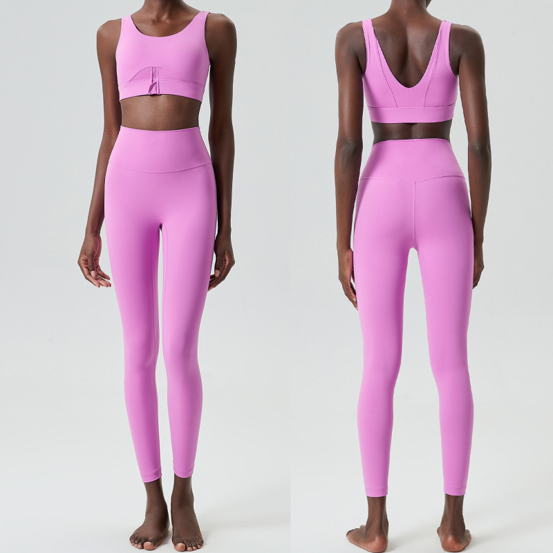 Two Pieces Set Zipper Yoga Spo - Yoga Fitness Plus recension och pris