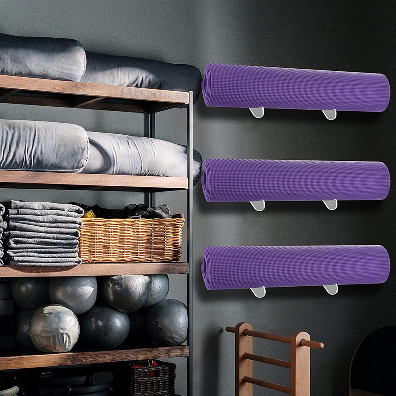 Yoga Mat Holder Rack Wall Moun - Yoga Fitness Class recension och pris