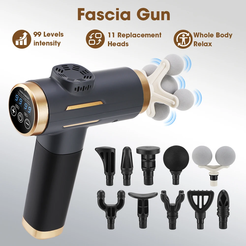 Electric Fascia Gun 24W 99 Gea - Vibration Massage Gun recension och pris