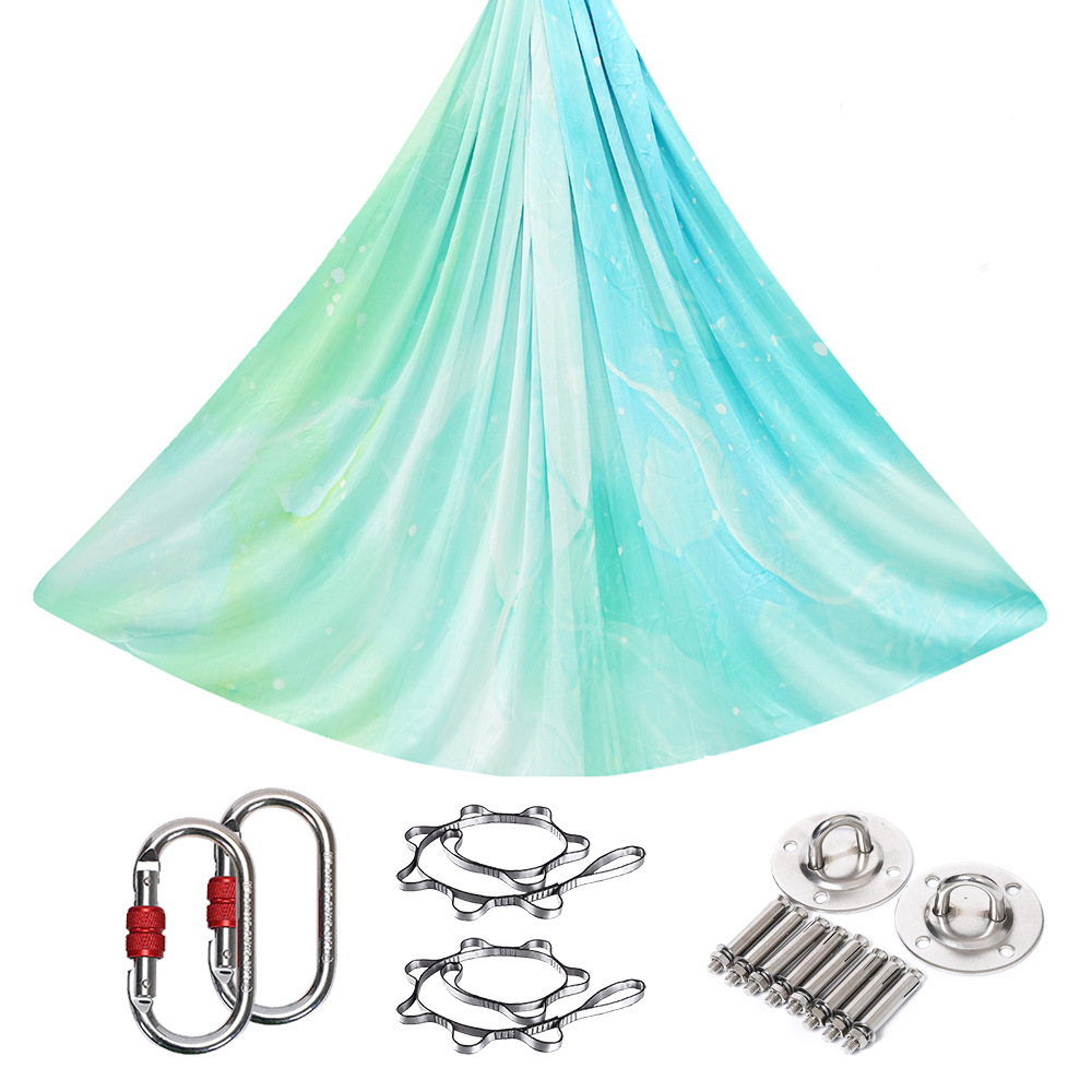 Colorful Gradient Print Elasti - Yoga Swing Aerial recension och pris