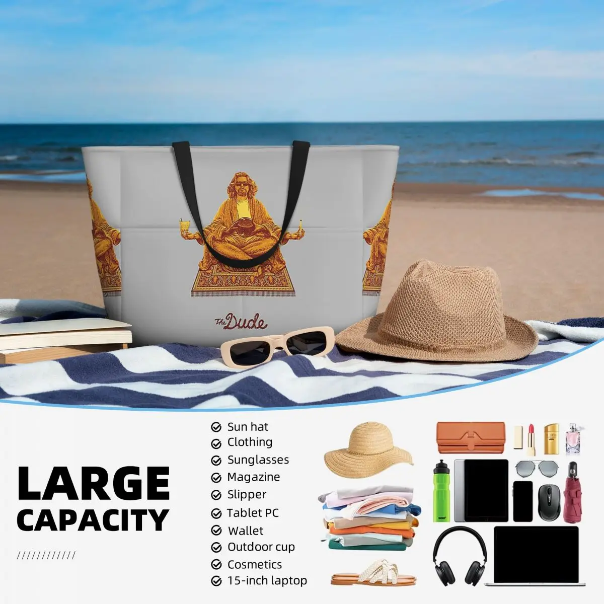 The Dude Budha The Big Lebowsk - Yoga Fitness Dude recension och pris