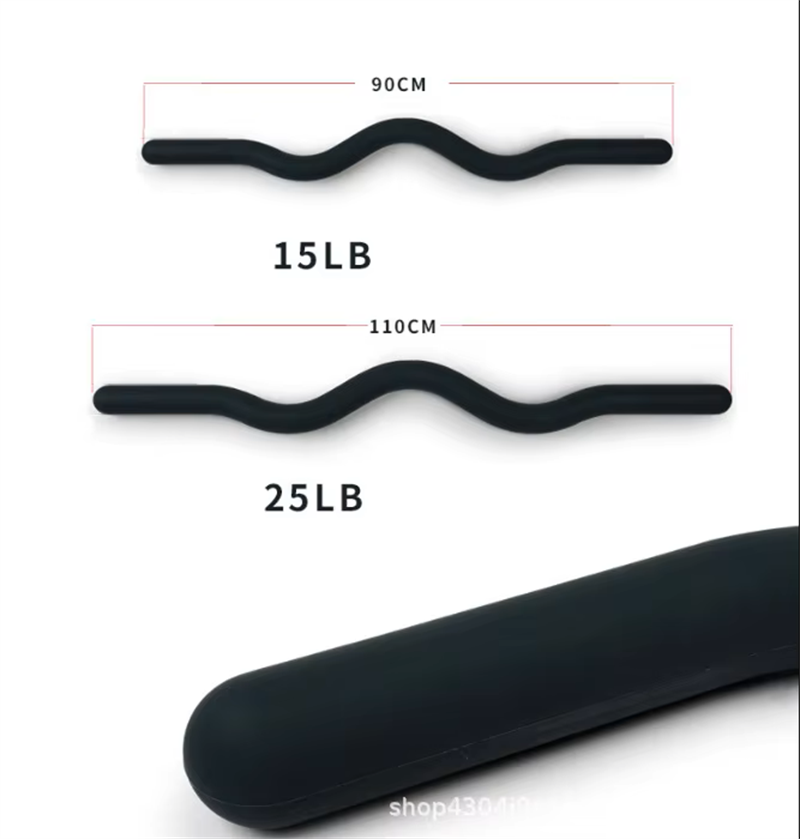 15LB Soft Toning Barbell, Non- - Yoga Fitness Bar recension och pris