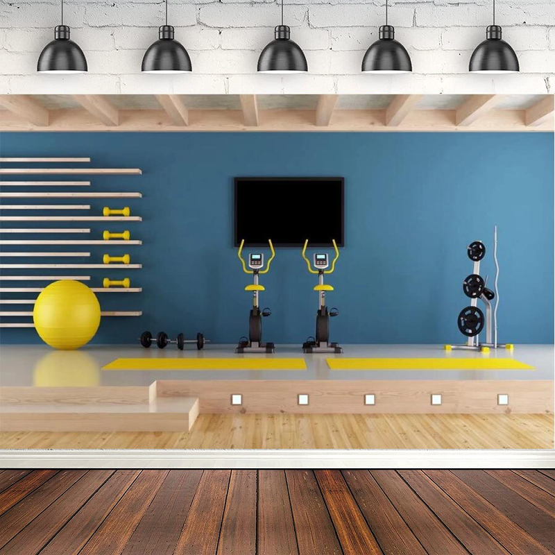 Photography Backdrop Home Gym  - Yoga Fitness Online recension och pris