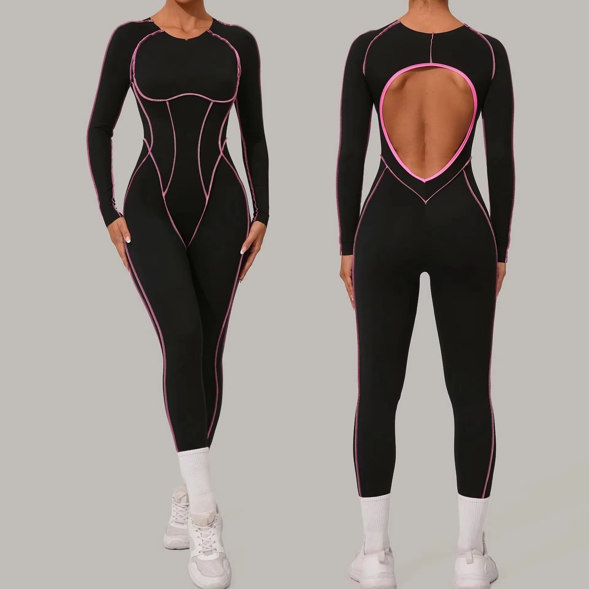 Yoga Suit Sport Fitness Seamle - Yoga Fitness Online recension och pris