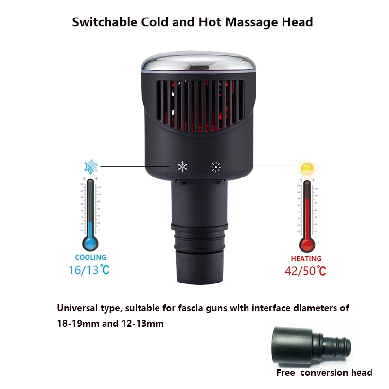 New Heat-Cold Fascia Gun Massa - Vibration Massage Gun recension och pris