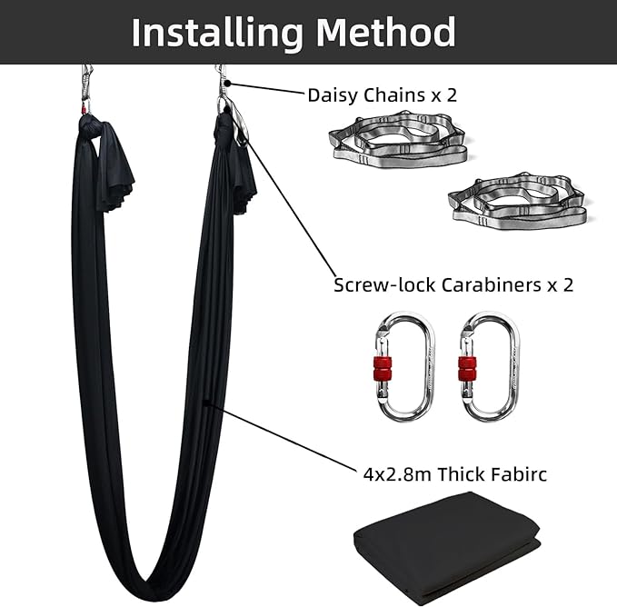 8m Premium Durable Aerial Yoga - Yoga Swing Aerial recension och pris