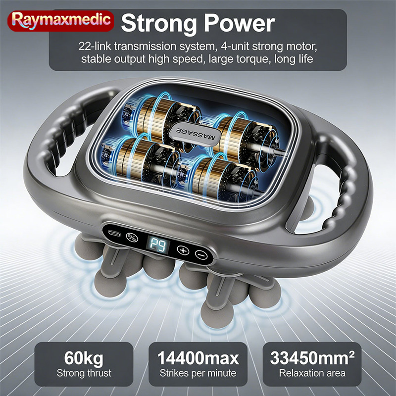 Raymax 22-Head Fascia Gun High - Vibration Massage Gun recension och pris