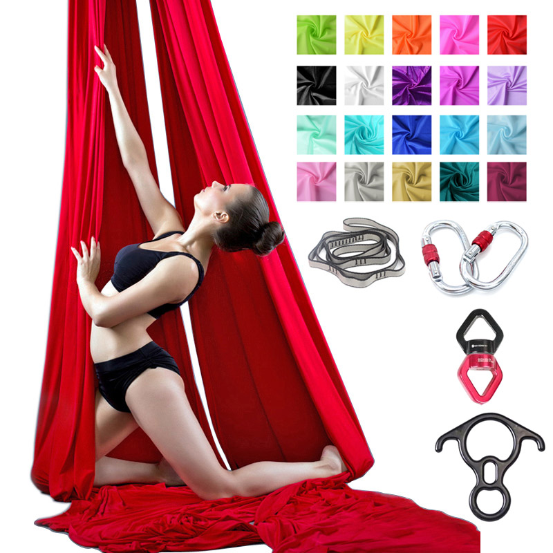9 Yards 8.2m Aerial Yoga Silks - Yoga Swing Aerial recension och pris