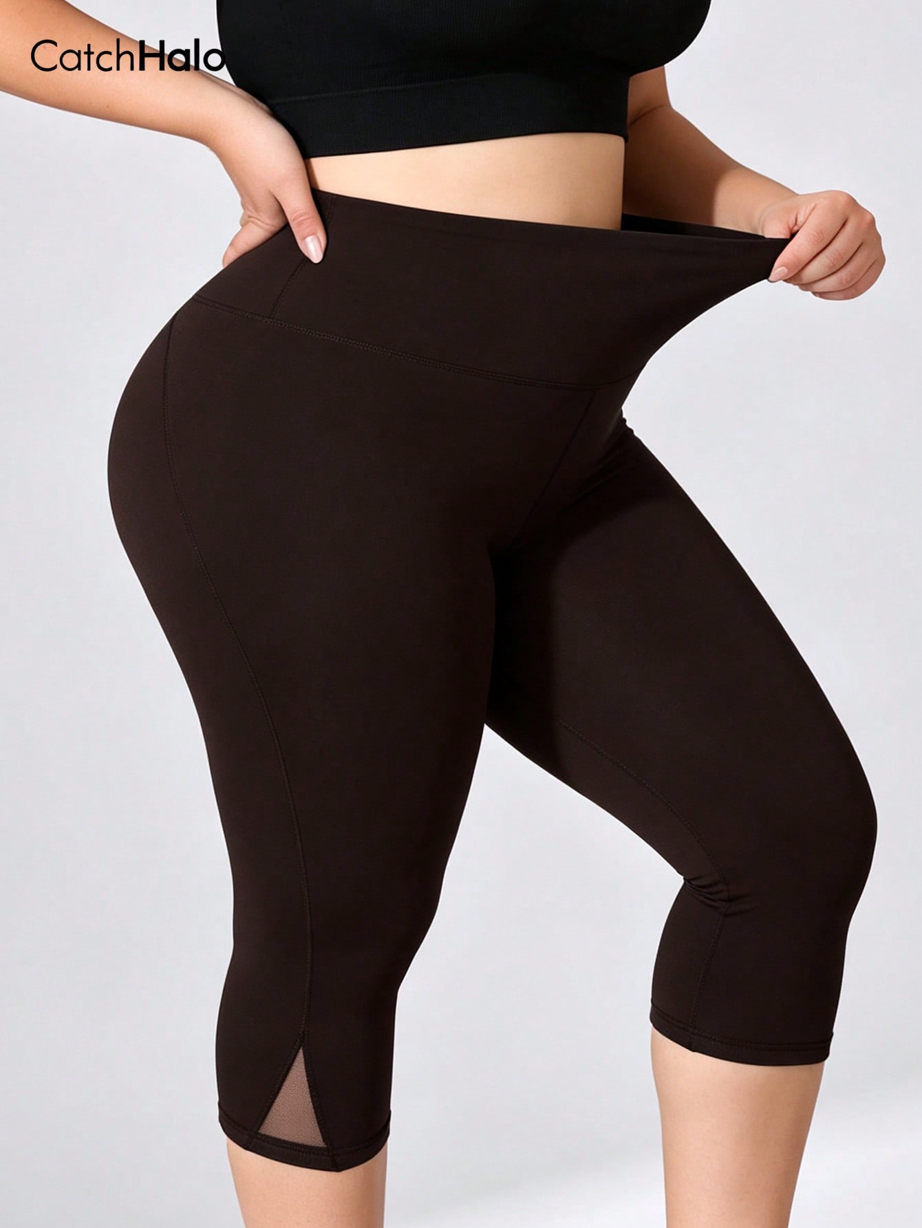 Plus Size Gym Leggings Women M - Yoga Fitness Plus recension och pris
