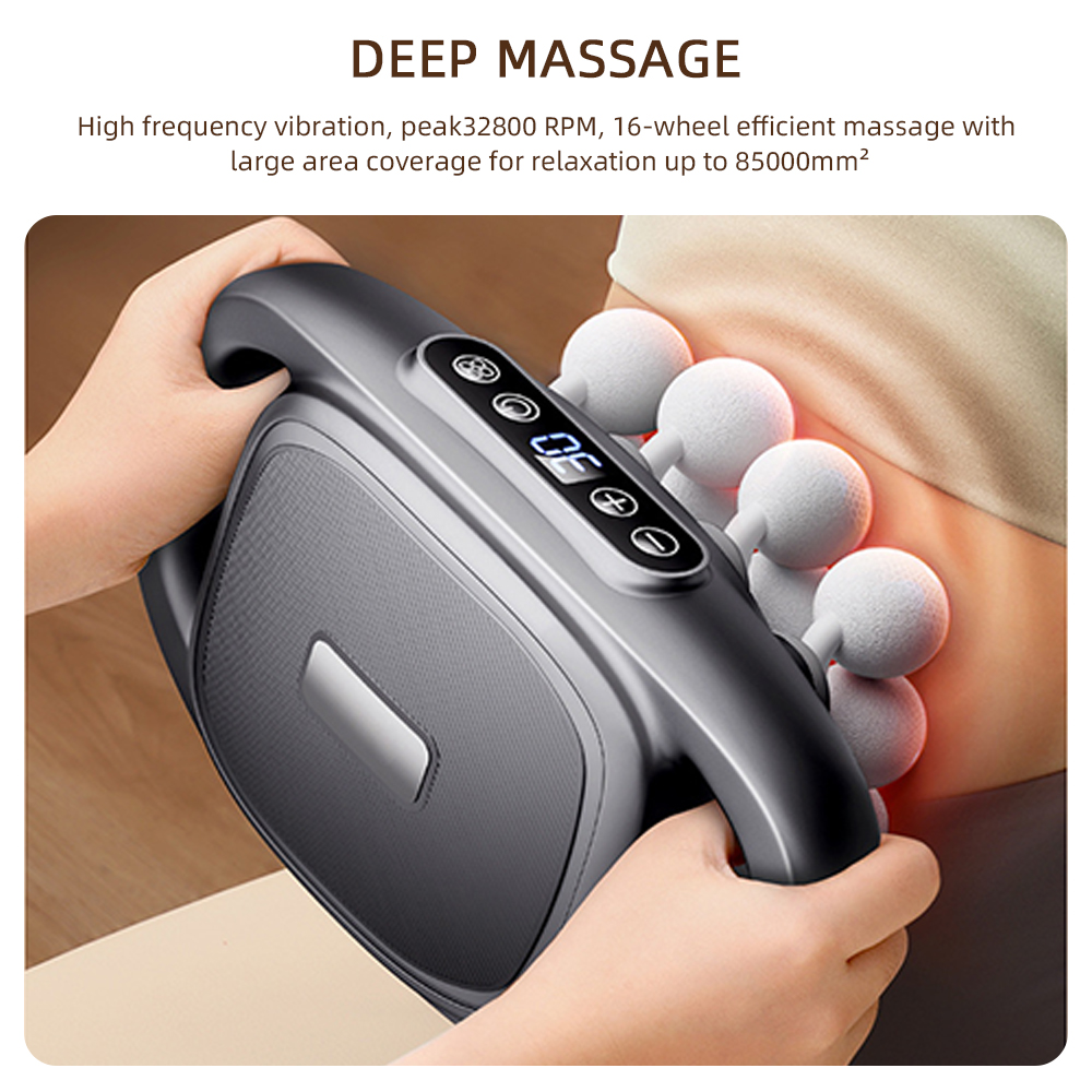 16-Head Fascia Gun High-Freque - Vibration Massage Gun recension och pris
