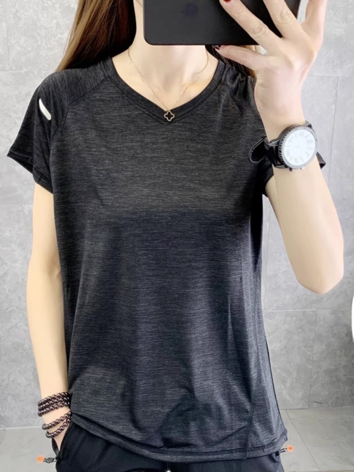 Quick Dry Short Sleeve T-Shirt - Yoga Fitness Plus recension och pris