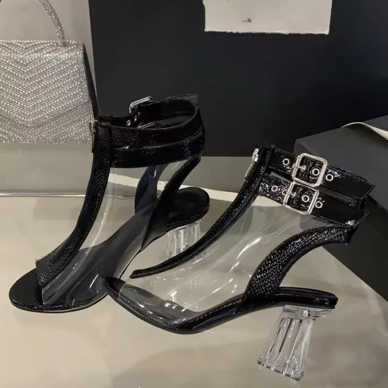 Crystal Heel Zip Sandals Summe - Resistance Bands recension och pris